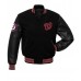 Washington Nationals Black Varsity Jacket